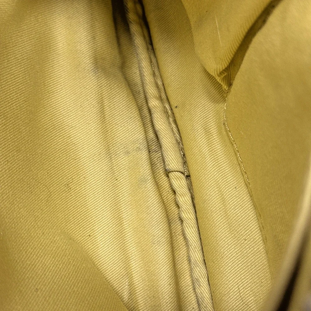 Fossil Sutter Leather Crossbody Bag Shoulder Purse‎ Messenger Pale Yellow Y2K